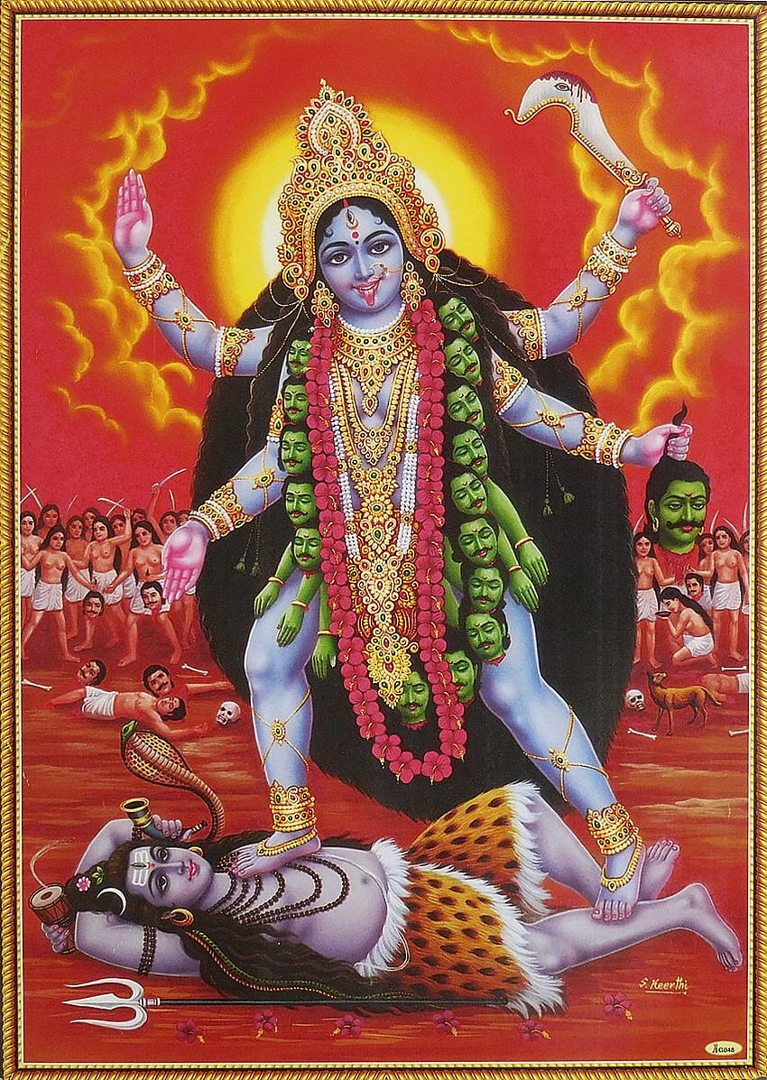 Goddess Kali, kali thakur HD phone wallpaper