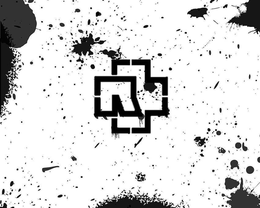 Rammstein-Hintergründe von sj, Rammstein-Logo HD-Hintergrundbild