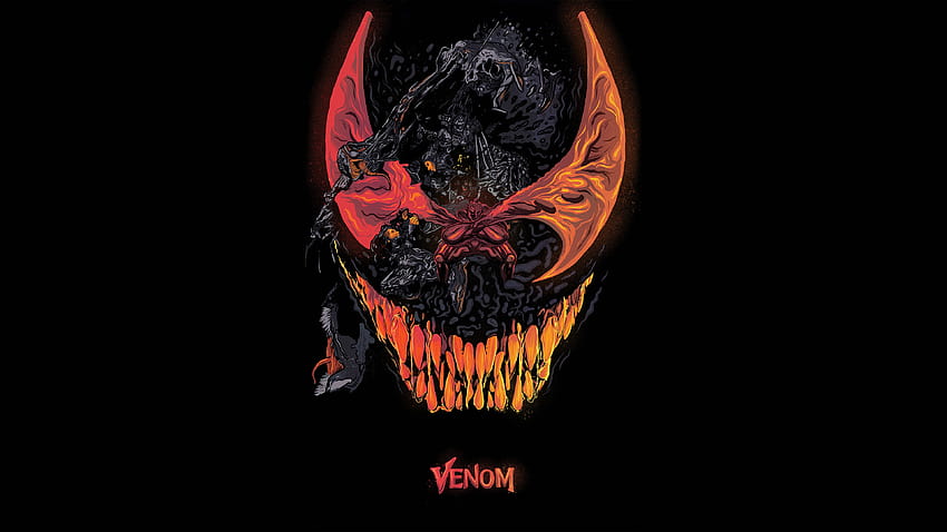 Karya Seni Film Venom, racun Wallpaper HD