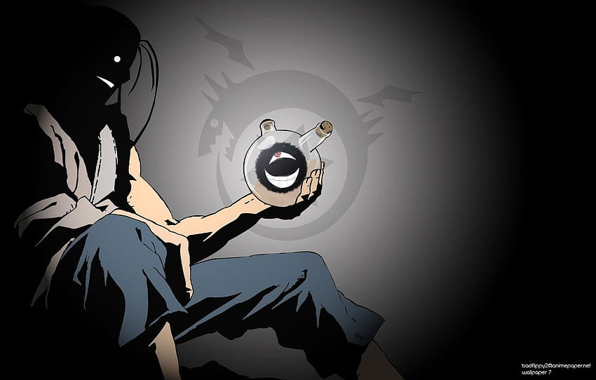 Homunculus, Alchemist Fullmetal, It is out of the tube , section прочее HD wallpaper
