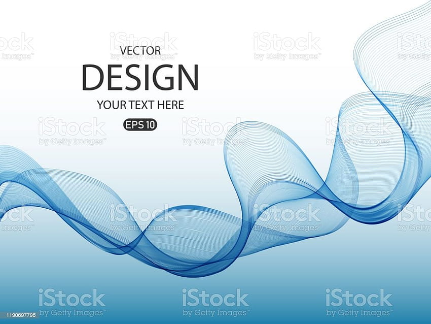 Dynamic Blue Wave On White Backgrounds Backgrounds For Banner Flyer Leaflet Booklet Stock Illustration, blooket HD wallpaper