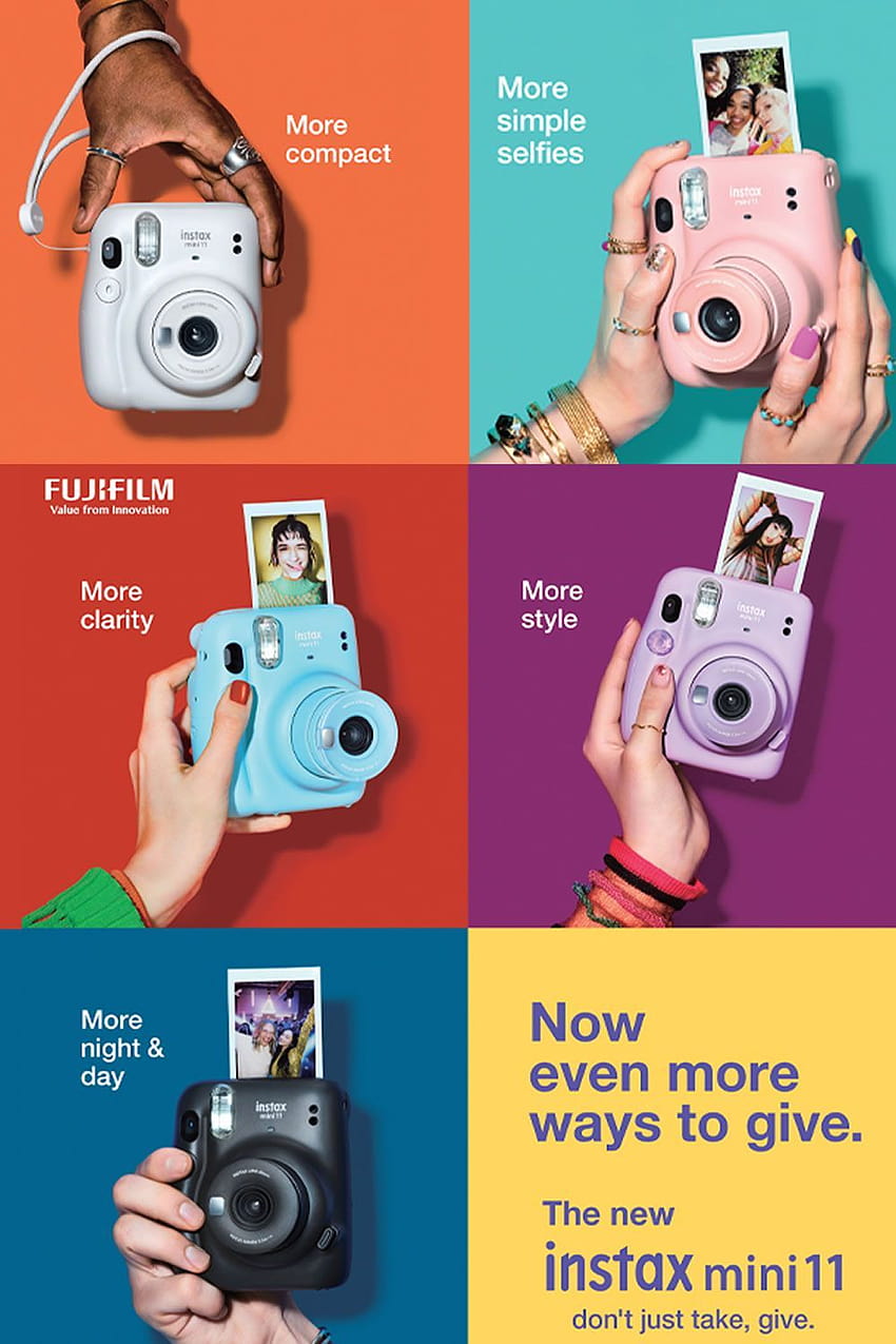 Fujifilm Instax Mini 11 Instant Camera in 2020 HD phone wallpaper