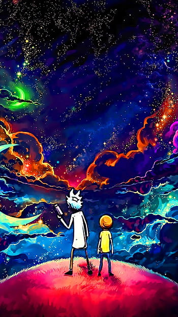 Wallpaper- Rick and Morty- Gravity Falls by LuchyZ on DeviantArt