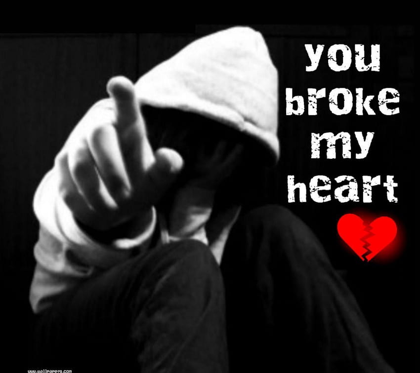 Broken Heart Sad Boy, lonely forever HD wallpaper