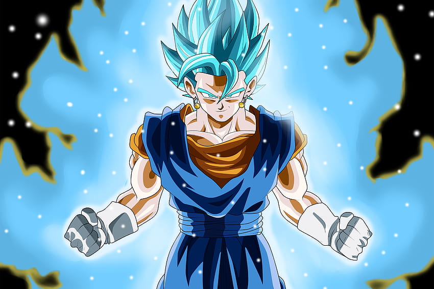 Vegetto, Super Saiyan Blue, Vegito, , อะนิเมะ วอลล์เปเปอร์ HD