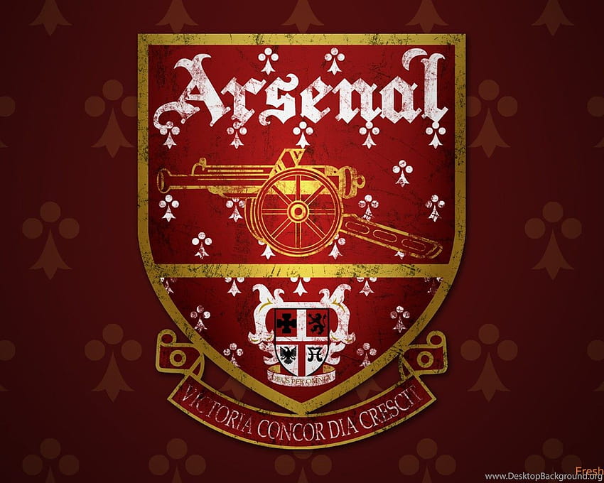 Arsenal Fc Logo Backgrounds, logo arsenal HD wallpaper