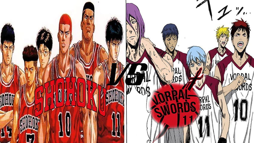 Vorpal Kılıçlar Vs. Shohoku Part 1】, son oyun kuroko no basket'ten vorpal kılıçlar HD duvar kağıdı