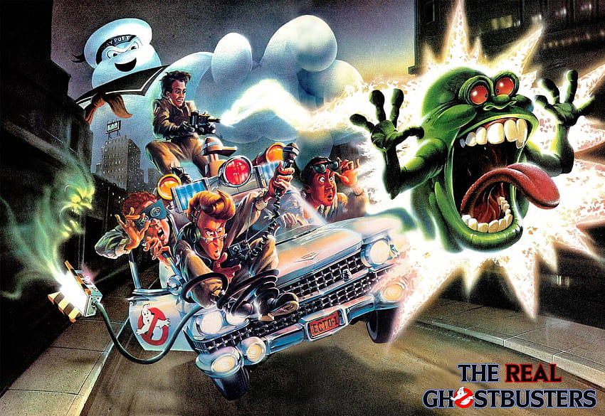 Cartoon Excellence – The Real Ghostbusters HD wallpaper
