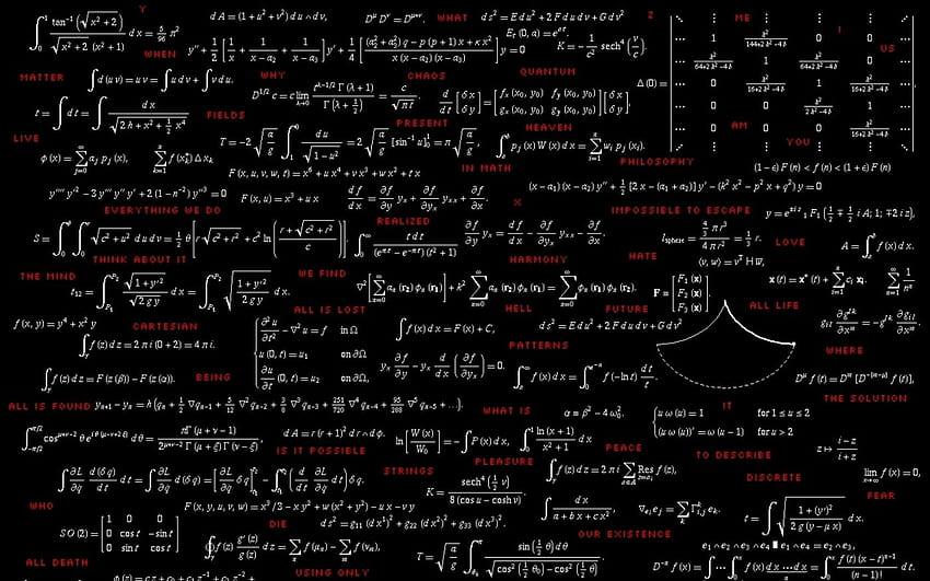 Kalçada En İyi 6 Matematik, matematik denklemleri HD duvar kağıdı