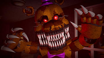 Nightmare Chica Model Showcase - [FNaF 4 Blender] by