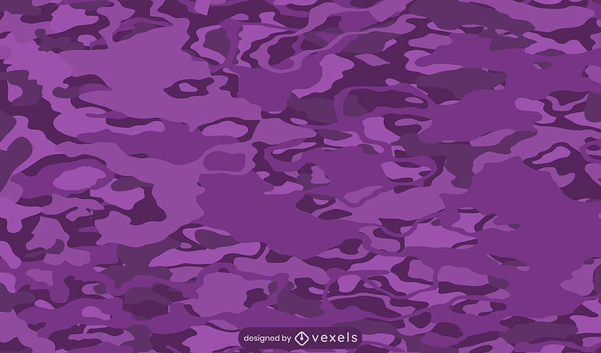 Vecteur de conception de motif de camouflage violet Fond d'écran HD