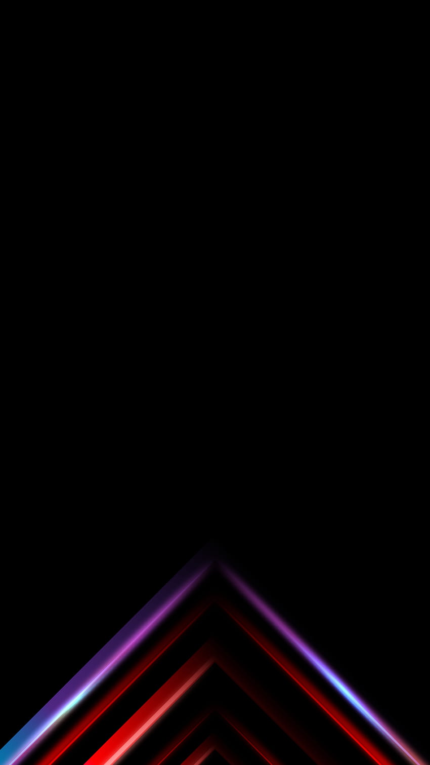 Black amoled neon lines [1205x2609] for your , Mobile & Tablet, mobile amoled neon HD phone wallpaper