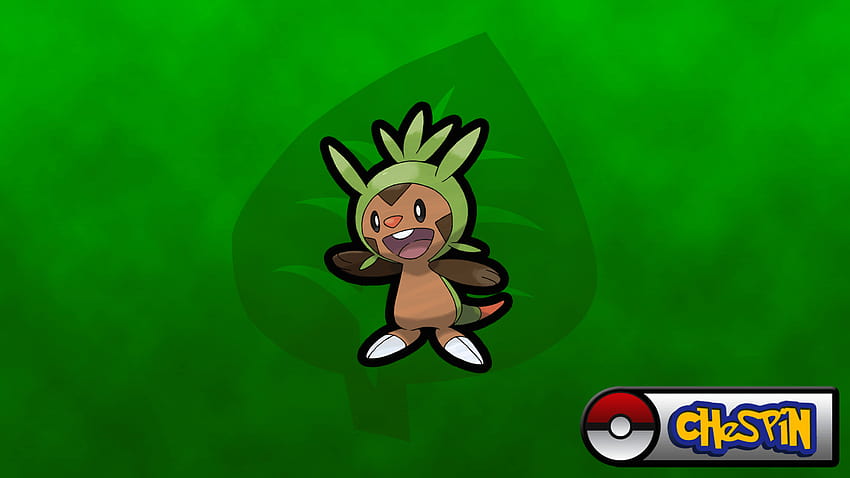 pokemon chespin wallpaper