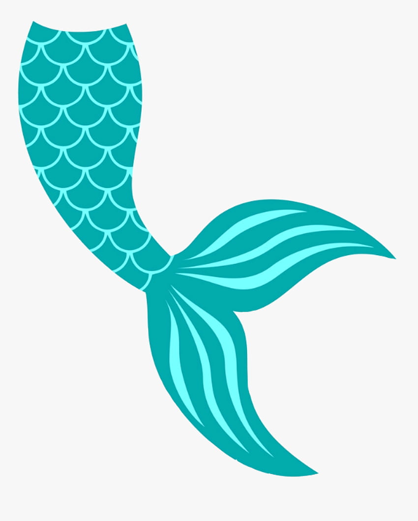 Silhouette Mermaid Tail Transparent Backgrounds, desain ekor putri duyung wallpaper ponsel HD