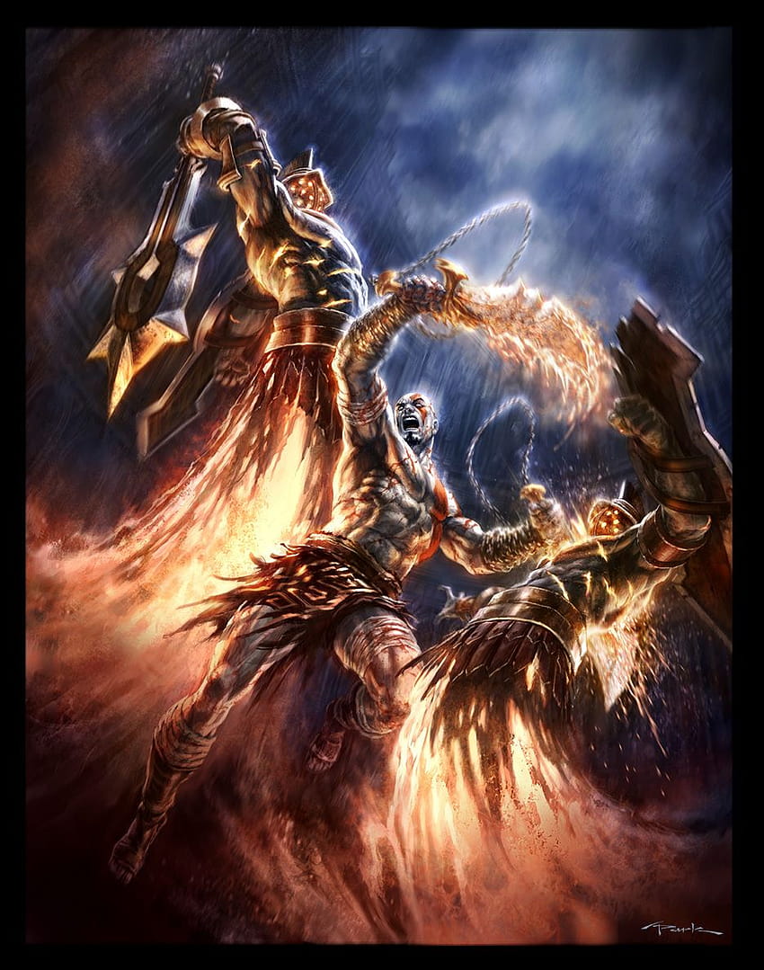 God of War: Chains of Olympus ekran i ve god of war chains of olympus HD telefon duvar kağıdı