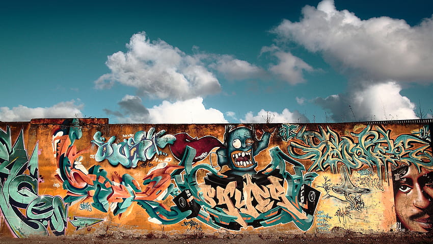 Hip Hop Graffiti Art Graffiti Sfondi Wall Street Art Sfondo HD