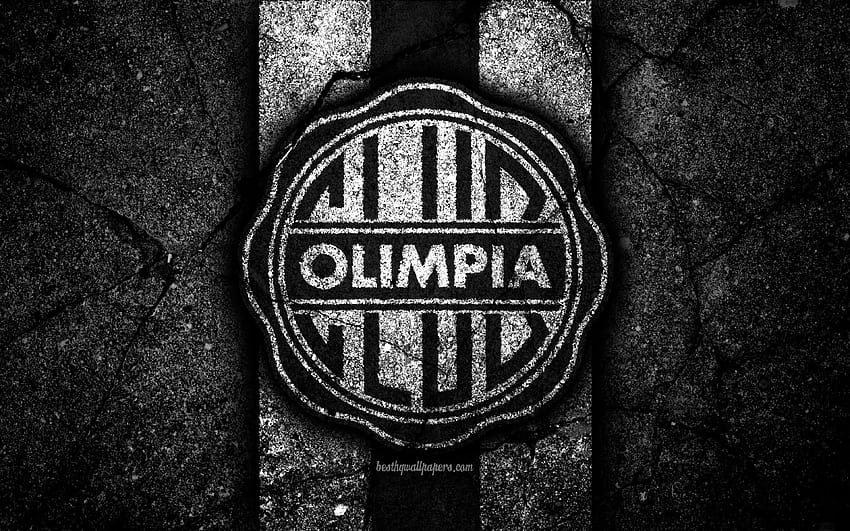 FC Olimpia Asuncion, logo, paraguaiano, club olimpia Sfondo HD