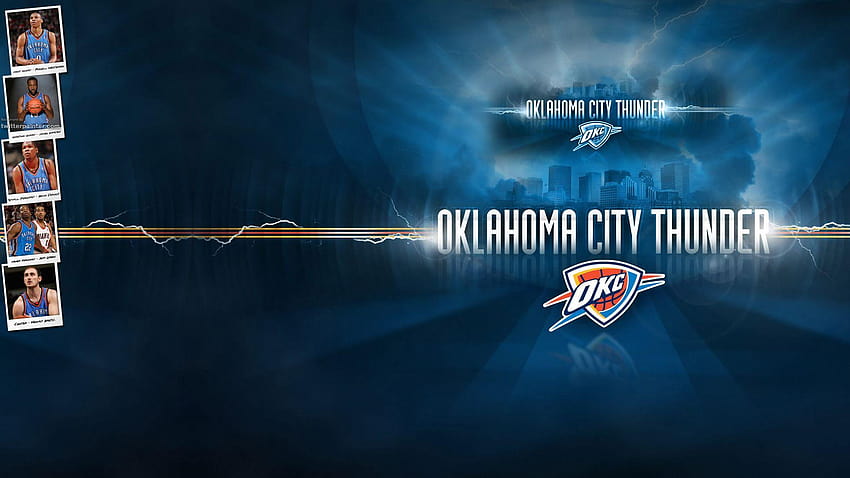 Oklahoma City Thunder Baloncesto, okc trueno fondo de pantalla