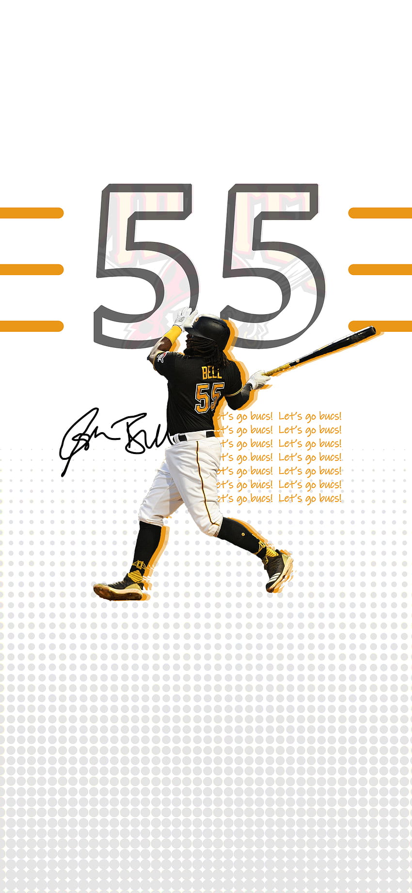 Josh Bell Pittsburgh Pirates Poster Print, Real Player, ArtWork, Baseball  Player, Josh Bell Decor, Canvas Art, Posters for Wall SIZE 24''x32'' (61x81