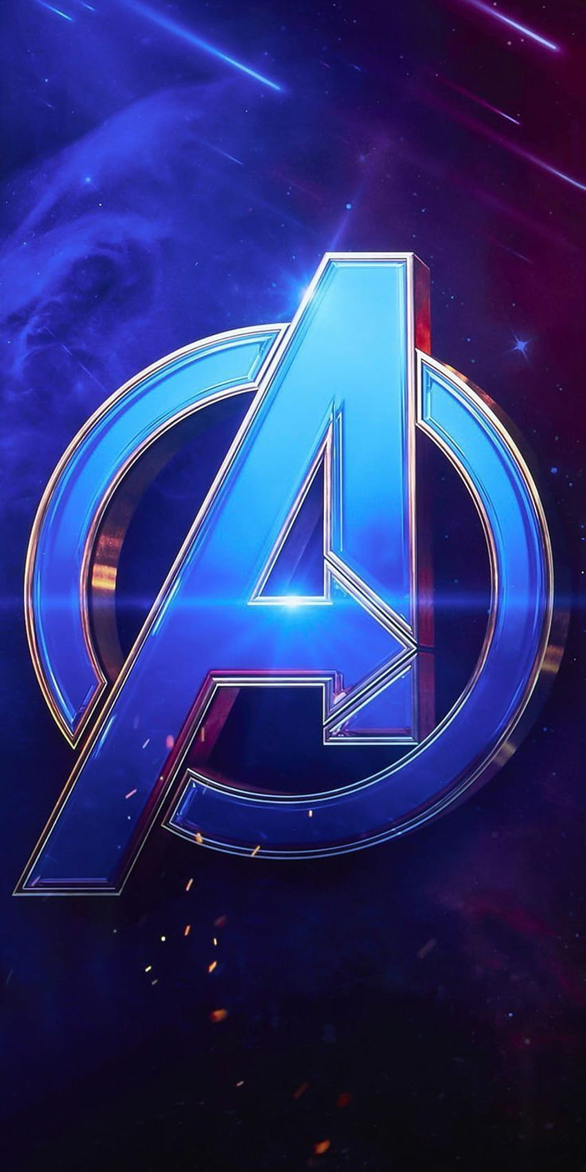 Avengers logo, Avengers for iPhone and Android, marvel logo ultra HD phone wallpaper
