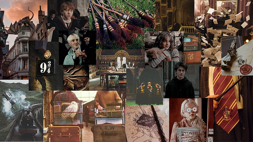 Estética Harry Potter para computador em 2021, laptop estética Harry Potter papel de parede HD