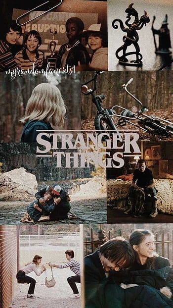 Stranger Things Collage Wallpapers  Wallpaper Cave