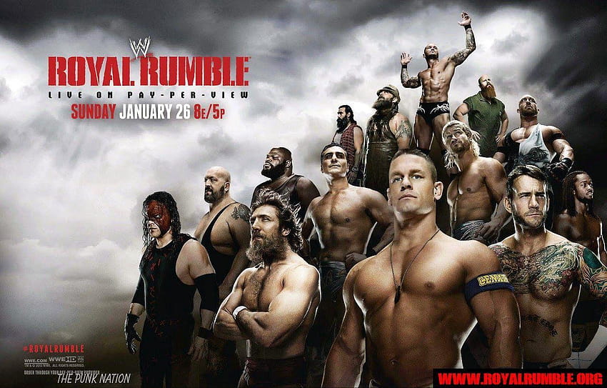 Royal Rumble 2015 ... Este deve ser um cartaz antigo, certo? Por que eles são o maior Royal Rumble da WWE? papel de parede HD