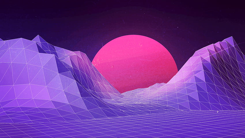 Aesthetic Vaporwave High Definition at Cool, aesthetic landscape HD wallpaper