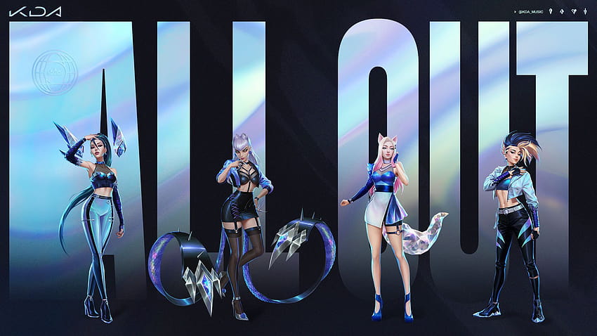 K/DA's upcoming EP is called 'All/Out', and it's out next month – NuclearCoffee, kda all out HD wallpaper