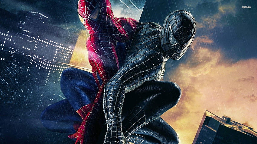 s de Spiderman S negro, hombre araña negro fondo de pantalla