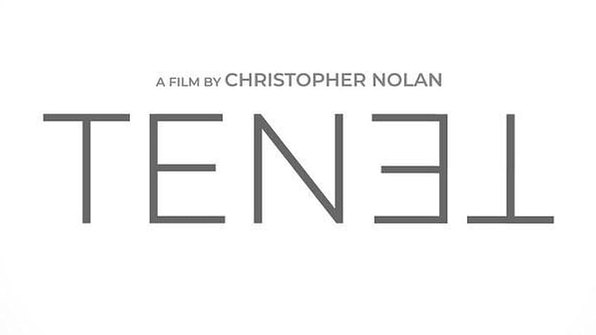 First Poster for Christopher Nolan's New Film TENET and HD wallpaper