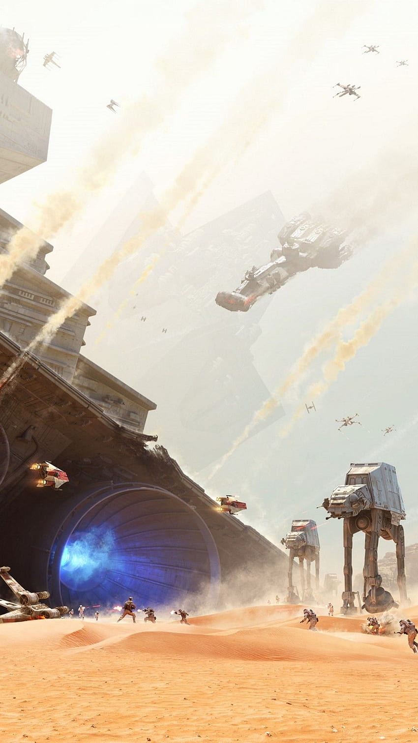 ✅[11 Star Wars Space Battle, films de batailles spatiales Fond d'écran de téléphone HD