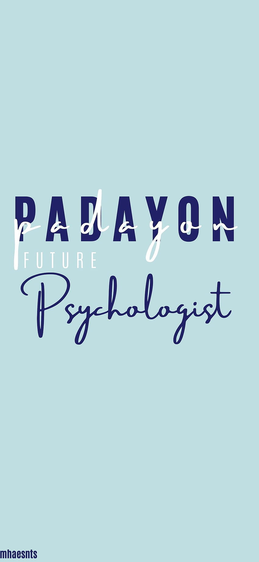 Padayon!!! Future Psychologist HD phone wallpaper