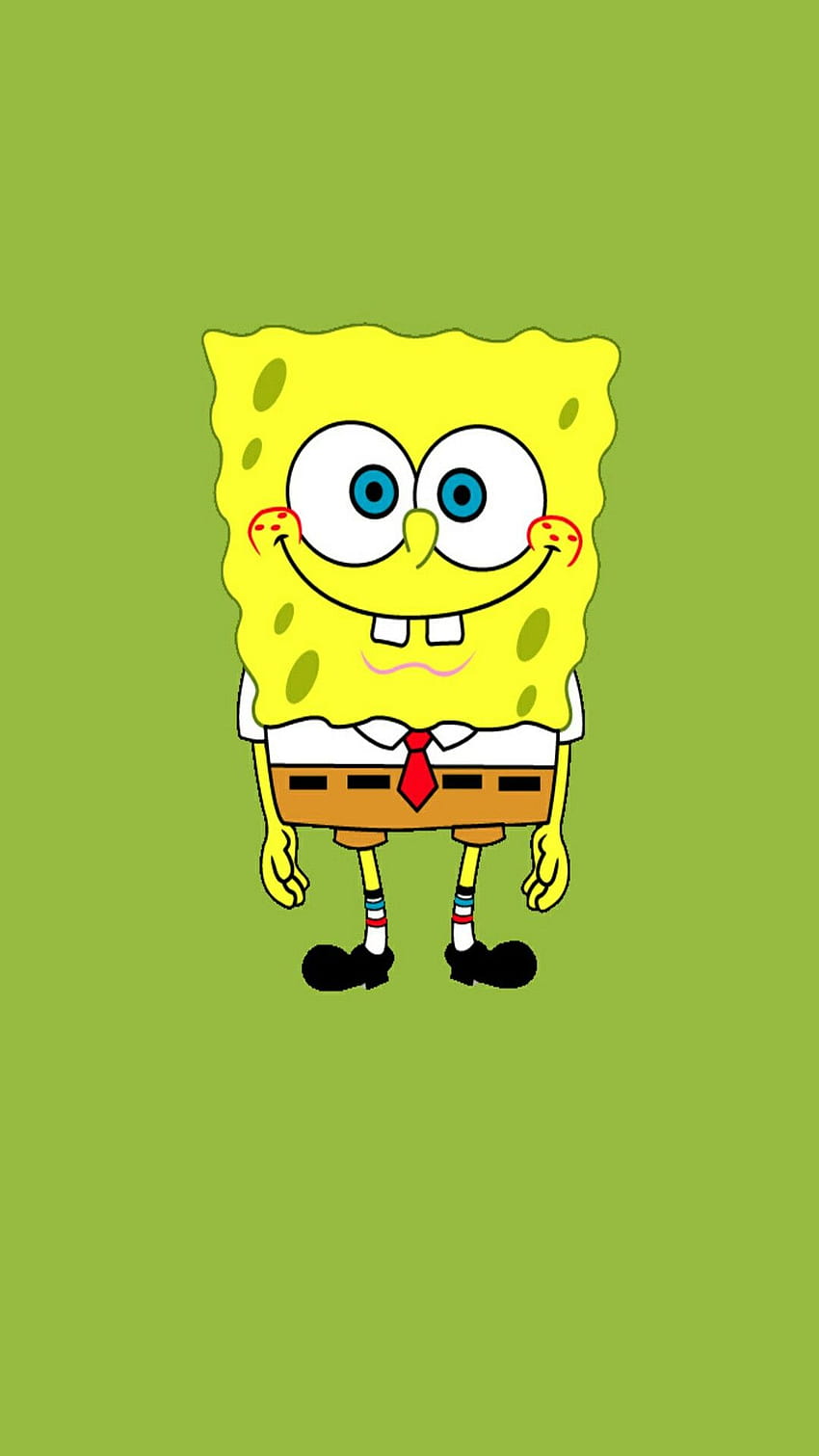 Jadyn na Sponge Bob i przyjaciele, żółty SpongeBob Tapeta na telefon HD