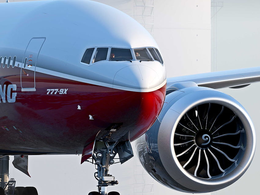 boeing, 777x, aereo di linea, aereo, aeroplano, jet, trasporto, 777 / e sfondi mobili, boeing 777x Sfondo HD