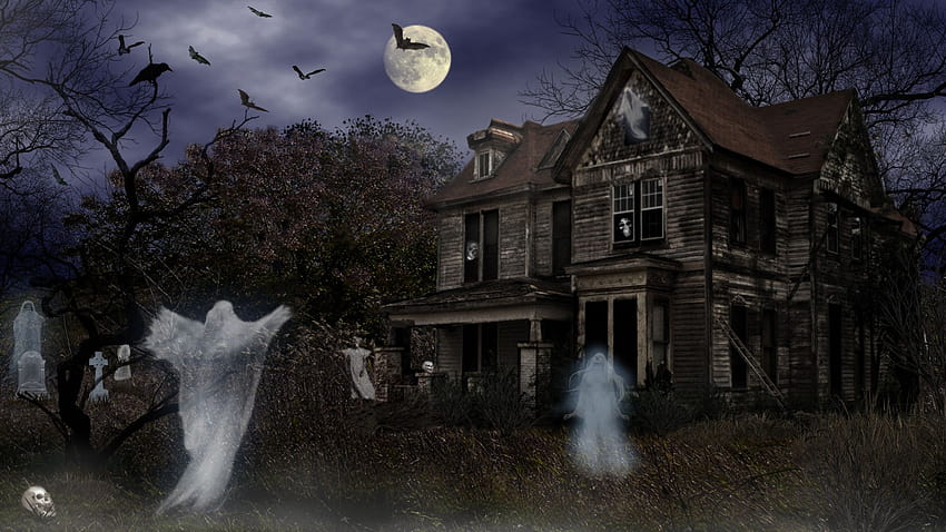 Screensaver Halloween Menakutkan, halloween menakutkan pokemon Wallpaper HD