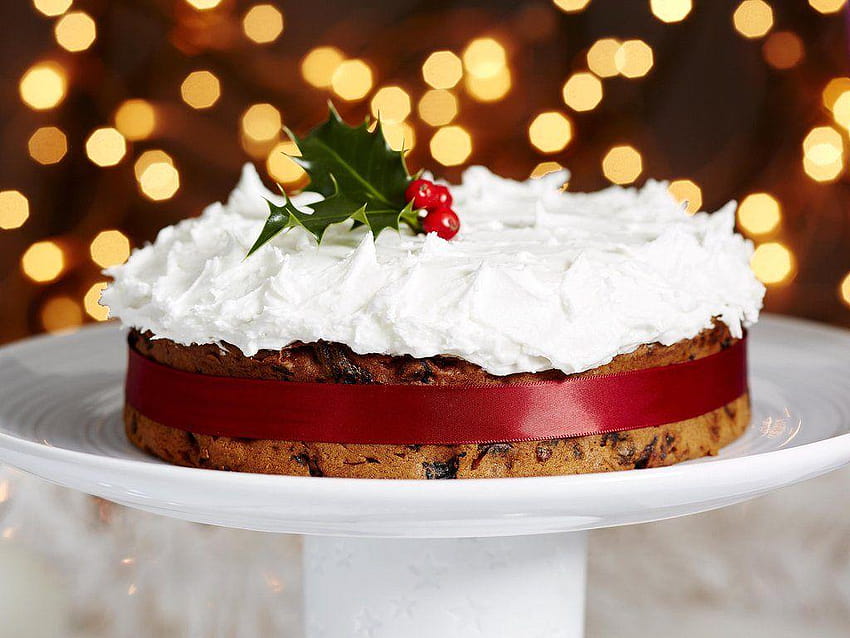 Gluten & Dairy Christmas Fruit Cake Mix, gâteau aux fruits de Noël Fond d'écran HD