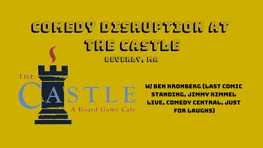 Comedy Disruption at The Castle w/ Headliner Ben Kronberg, wopp HD wallpaper