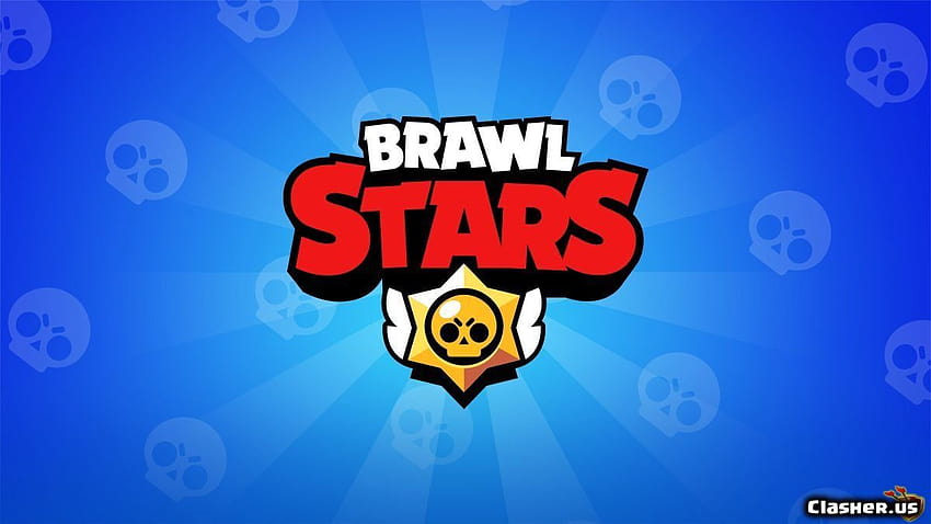 Brawl stars, logo, background, icon, brawl stars poco HD wallpaper