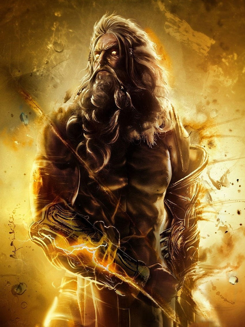 3 Kriegsgott Zeus, Gott Zeus HD-Handy-Hintergrundbild