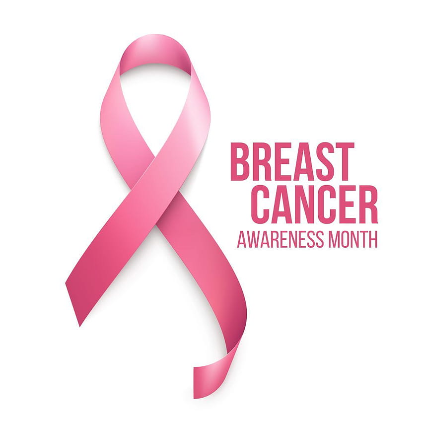 Breast Cancer Awareness Frame, Internationaler Tag gegen Brustkrebs HD-Handy-Hintergrundbild