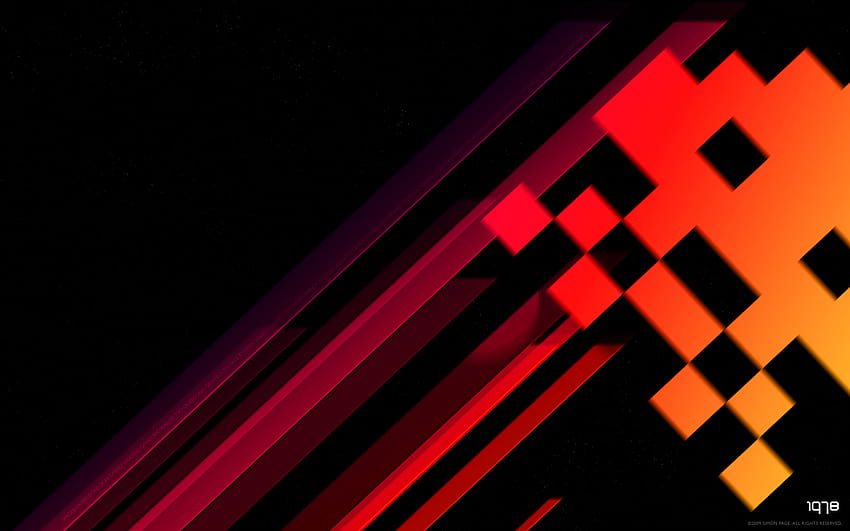 Space Invaders inspired, gamer at work HD wallpaper
