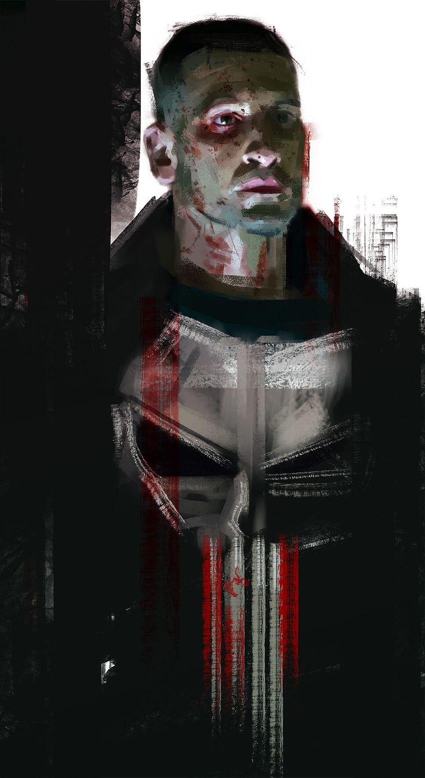 Frank Castle alias The Punisher. Gespielt von Jon Bernthal HD-Handy-Hintergrundbild