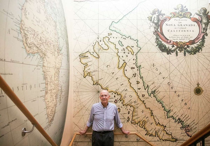 At Stanford's David Rumsey Map Center, the past, present and future converge HD wallpaper
