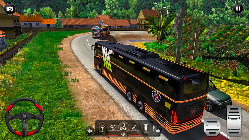 유로 오르막 버스 시뮬레이터 : 새로운 버스 게임 2021 HD 월페이퍼