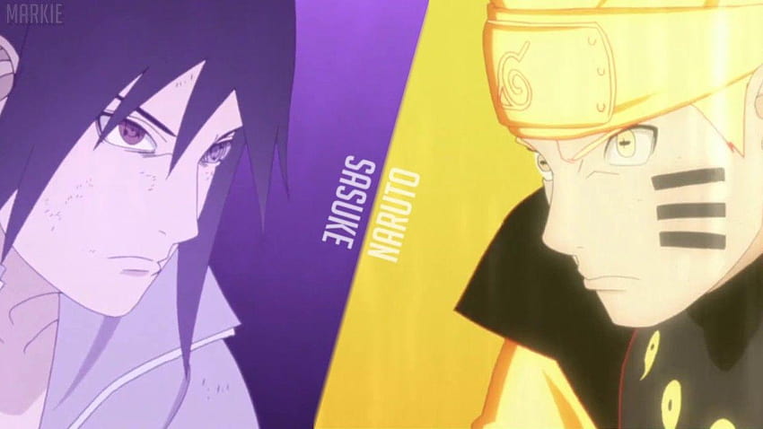 Live Naruto vs Sasuke HD wallpaper