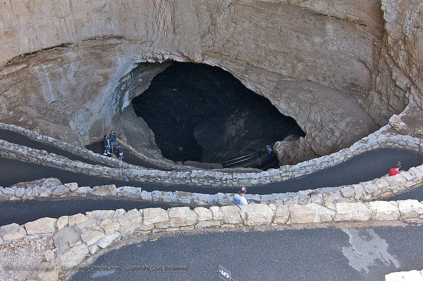 Entrance to Carlsbad Caverns, carlsbad caverns national park HD wallpaper