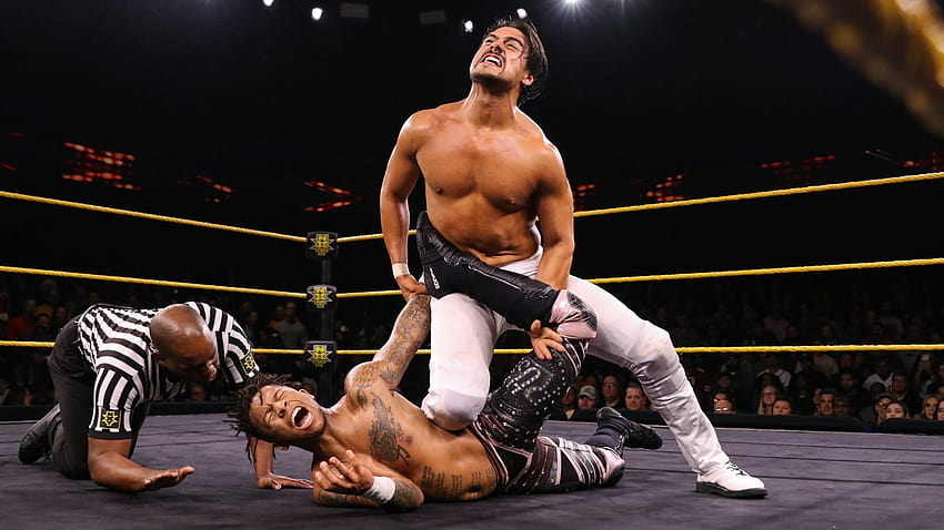 Angel Garza def. Lio Rush to become the new NXT Cruiserweight Champion HD wallpaper