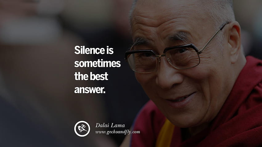 14 citazioni di saggezza del 14° Dalai Lama tibetano, 14° Dalai Lama Sfondo HD