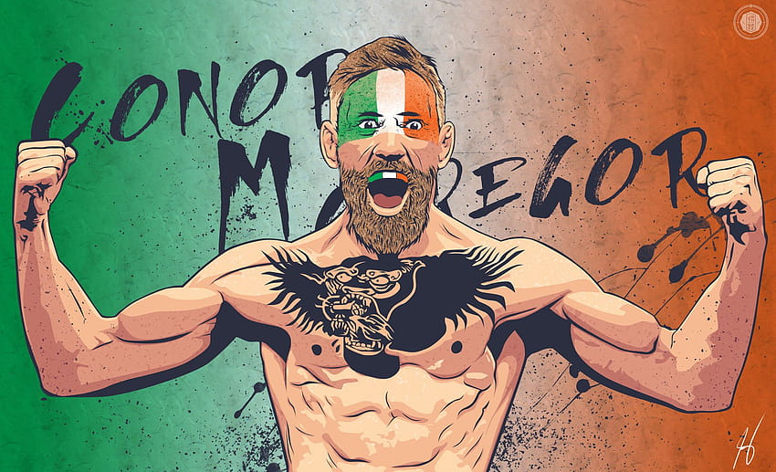 Conor McGregor HQ, conor mcgregor anime HD wallpaper